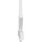 Ekena Millwork Kennewick Architectural Grade PVC Gable Bracket, 96"W x 24"H x 2"D x 4"F, 6/12 Pitch GBP096X24X0204KEN00 - alternate 4